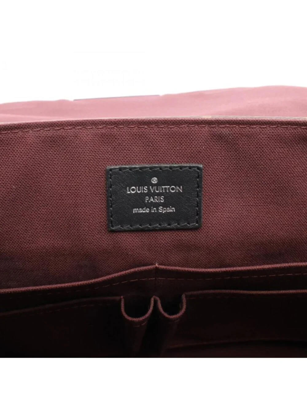 Louis Vuitton Shoulder Bag District MM Canvas Leather